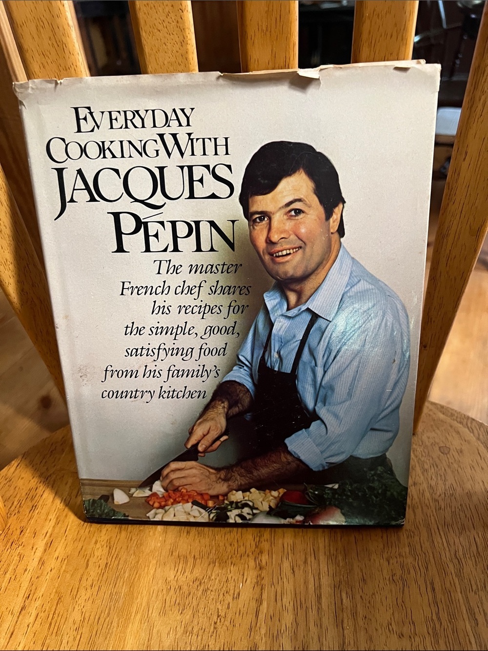 Vintage Everyday Cooking With Jacques Pepin First Edition 1982 Cookbook